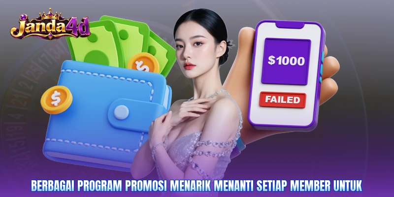 Berbagai program promosi menarik menanti setiap member untuk