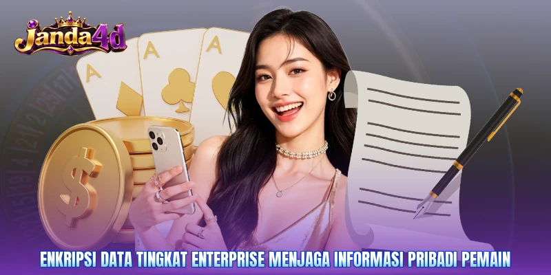 Enkripsi data tingkat enterprise menjaga informasi pribadi pemain