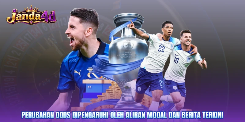 Perubahan odds dipengaruhi oleh aliran modal dan berita terkini