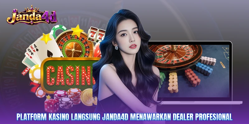 Platform kasino langsung Janda4d menawarkan dealer profesional