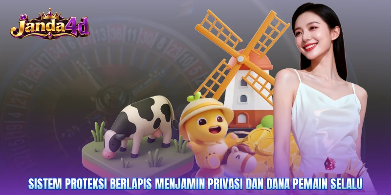 Sistem proteksi berlapis menjamin privasi dan dana pemain selalu